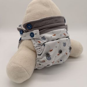 Miniflexi am Wickeldummi von vorne