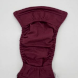 MiniFlexi Abhaltewindel in der Farbe Beere geöffnet, von innen